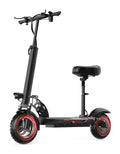 1500W Peak Motor 45 Miles Range 30MPH Top Speed 10" Off Road Tires Dual Suspension Folding Electric Scooter H790391