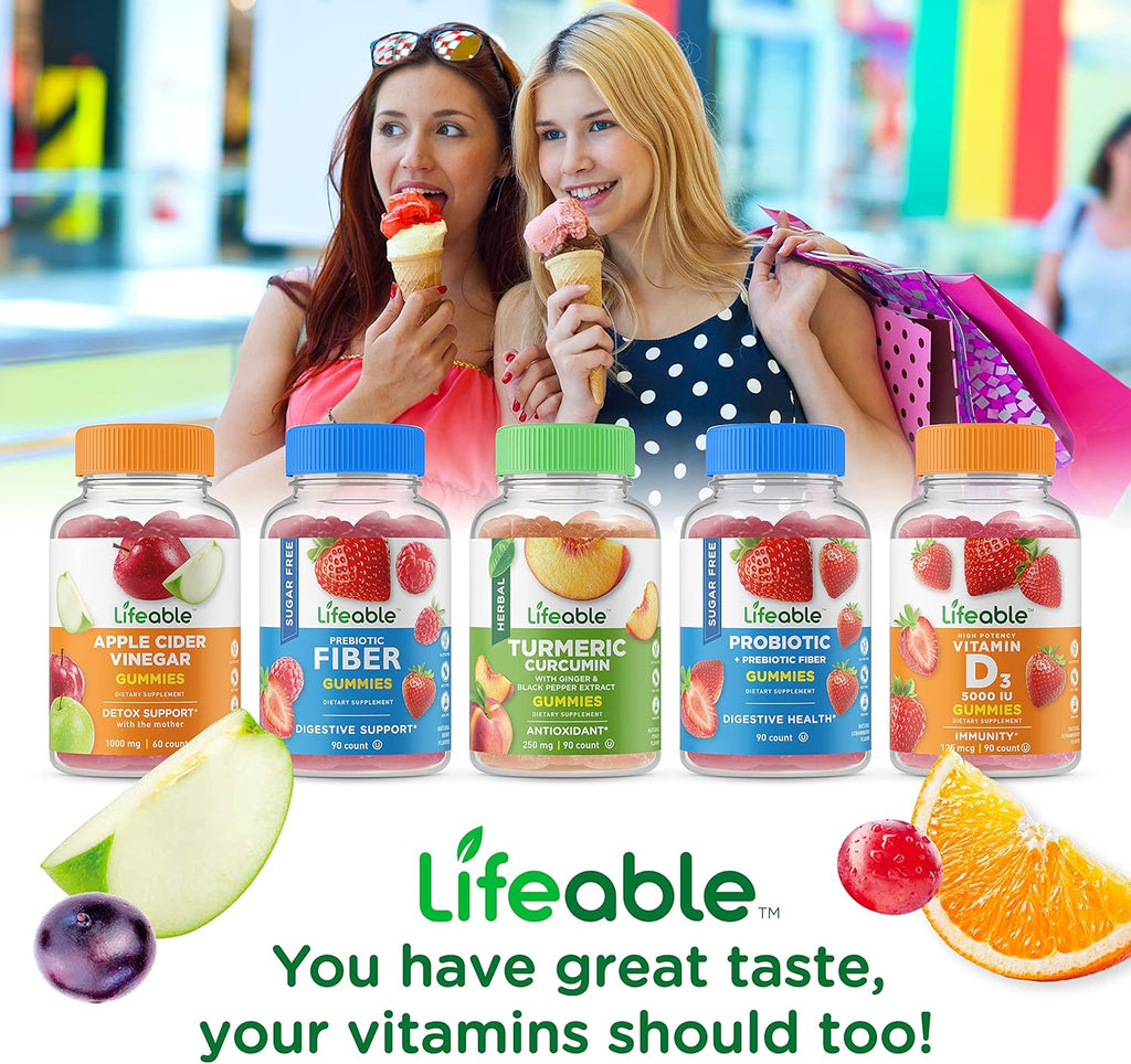 90 Gummies Probiotic Gummy Supplement E153