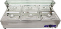 6-Pan Stainless Steel Electric Food Warmer 2000W T378170