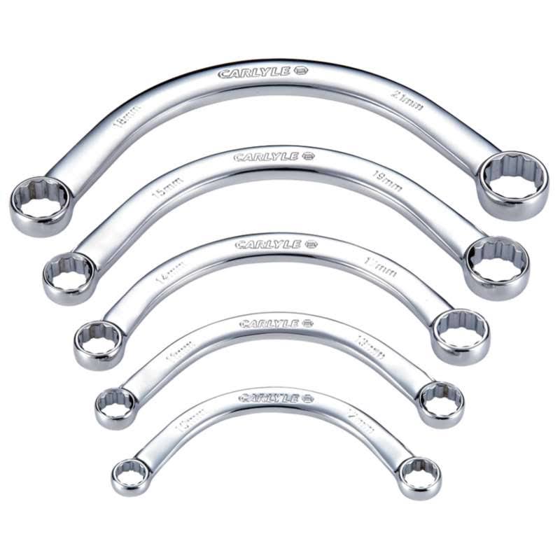 5-pc Half Moon Metric Box End Wrench Set W26615