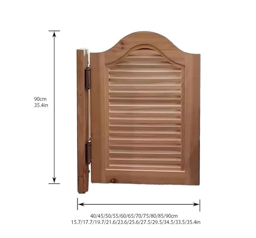 Solid Wood Cafe Swinging Doors Unpainted M4671