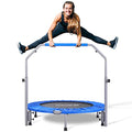 40/48" Foldable Mini Trampoline with Adjustable Foam Handle K7285