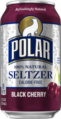 Black Cherry Seltzer Water, 12 Fl Oz, 24 Count R444551