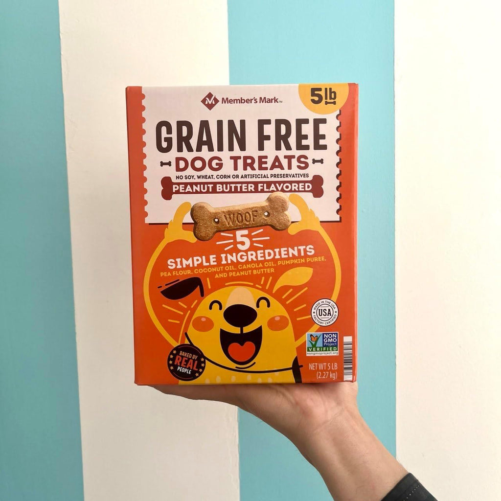 Grain Free Peanut Butter Flavored Dog Treats 5 Pound N6367