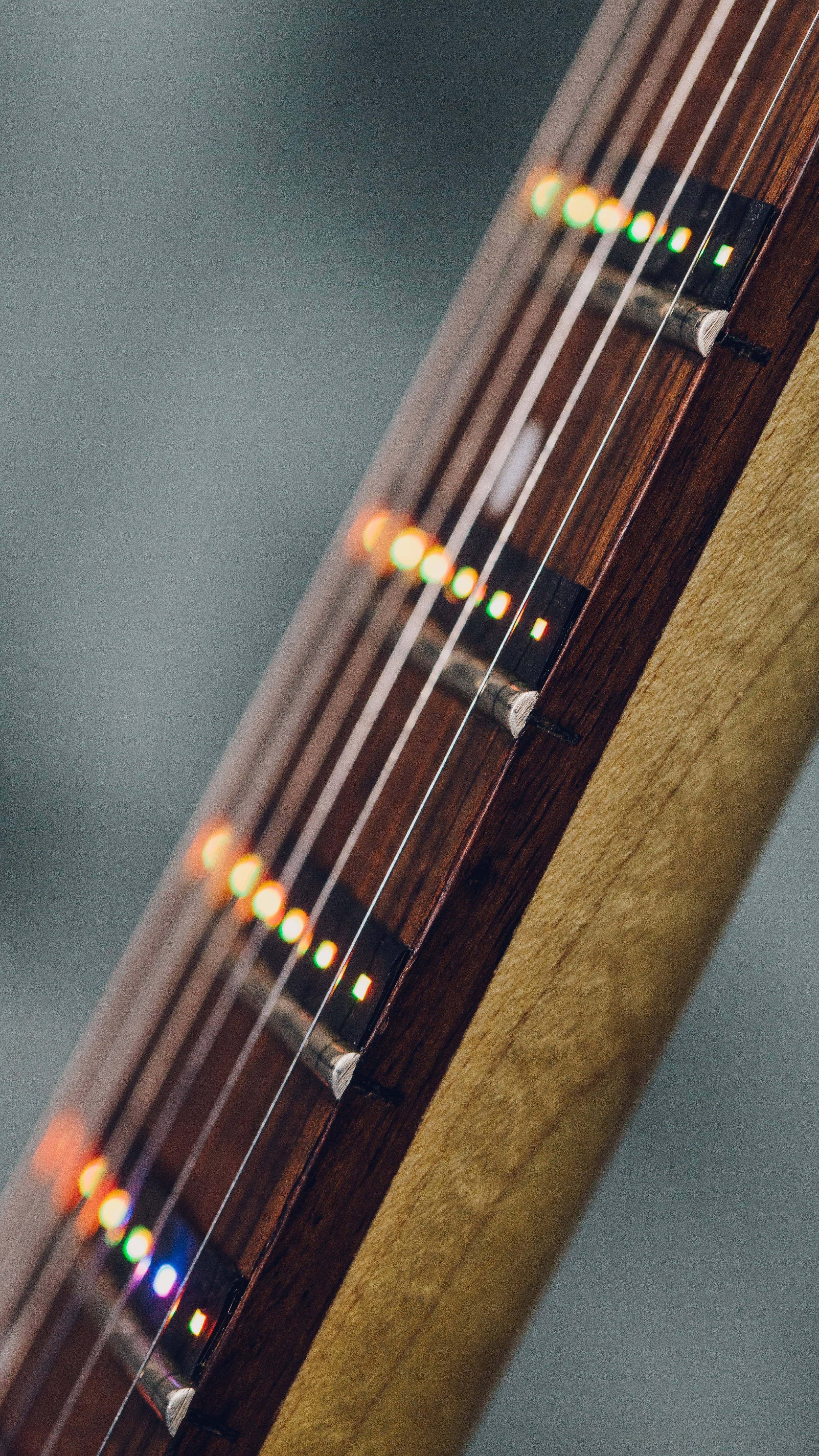 LED Guitar Instruction 25.5x22 Scale Length X366011
