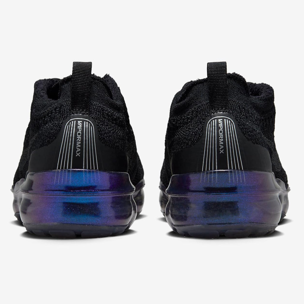Black Metallic Silver Multi-Color Flyknit Shoes E67075
