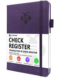 Black Hardcover Check Register 5.2x7.6" T817919