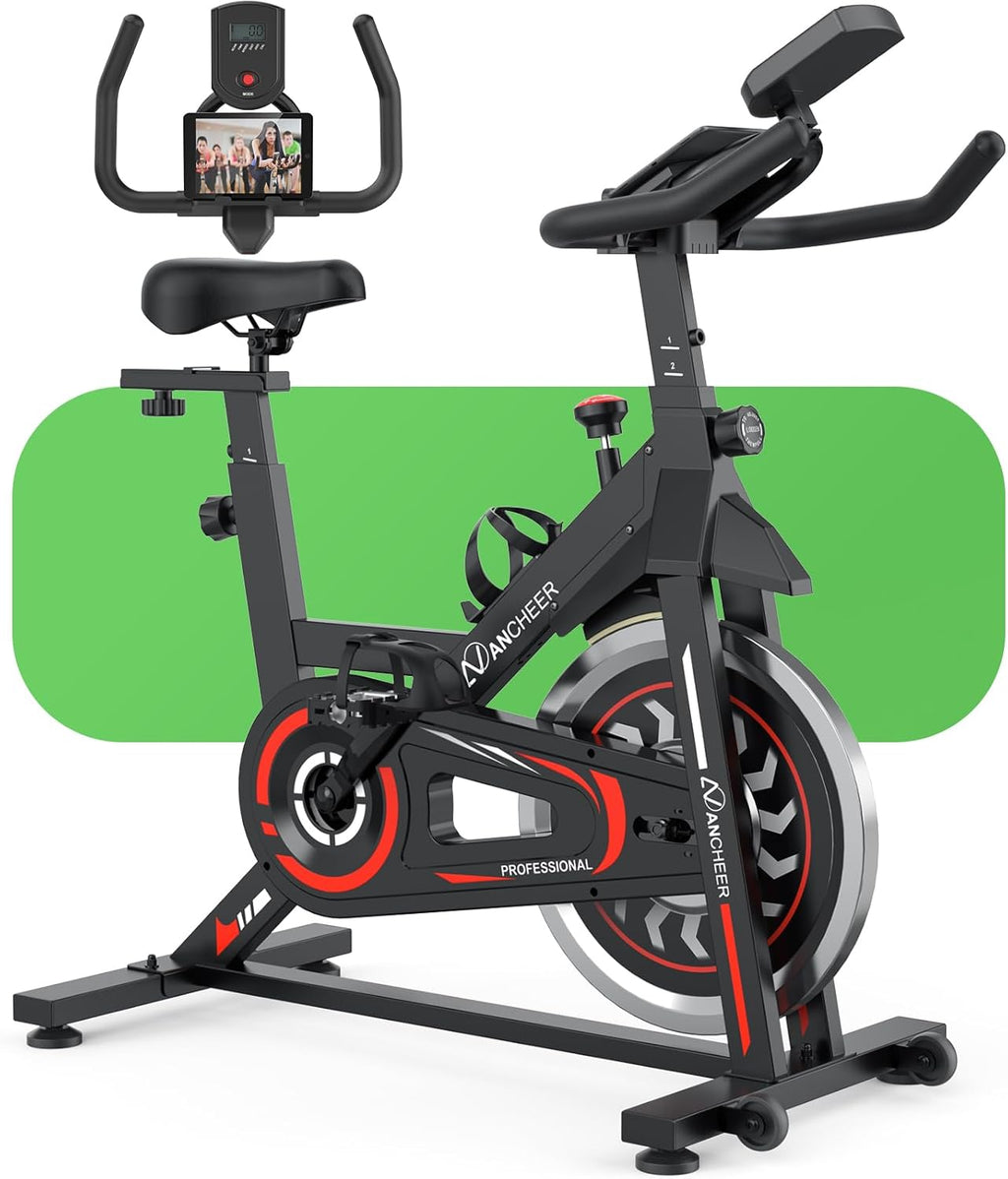 Stationary Exercise Spin Bike with LCD Monitor G618