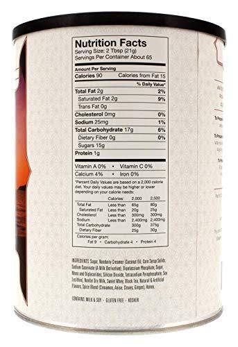 Chai Latte Instant Powdered Mix, 3 Pound Canister (Pack of 6) O787