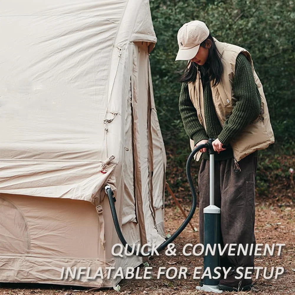 4-6 Persons Inflatable Camping Tent with Pump V9531