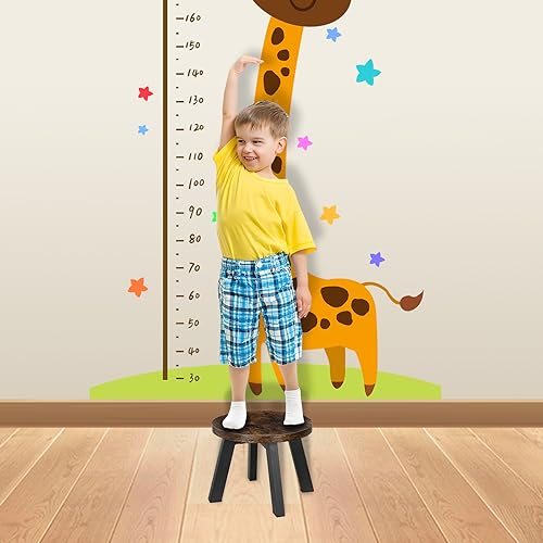 Round Stepping Stool with Non-Slip Mats U950451