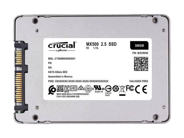 500GB 3D NAND SATA Internal SSD W367621