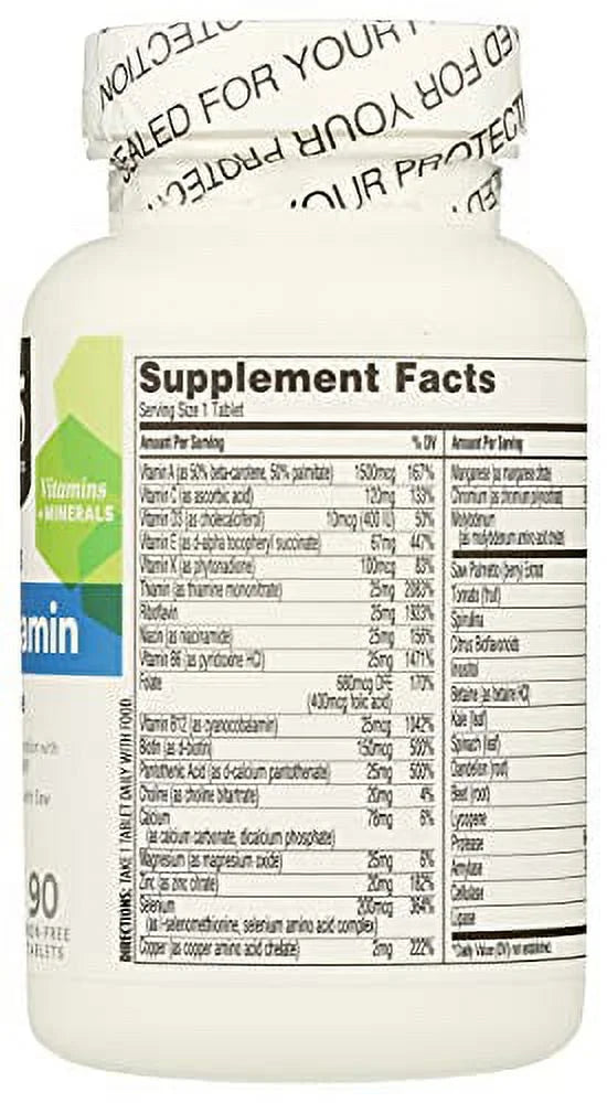 Men's Multivitamin Tablets, 90 Count B676