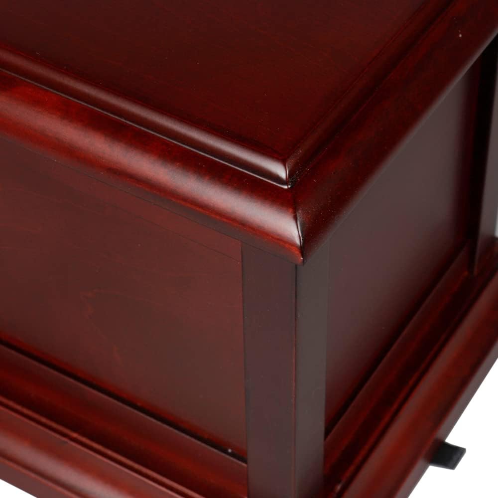 Cherry Solid Wooden Cremation Urn W245