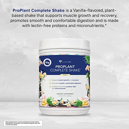 Vanilla Plant Protein Blend, 20 Servings F870