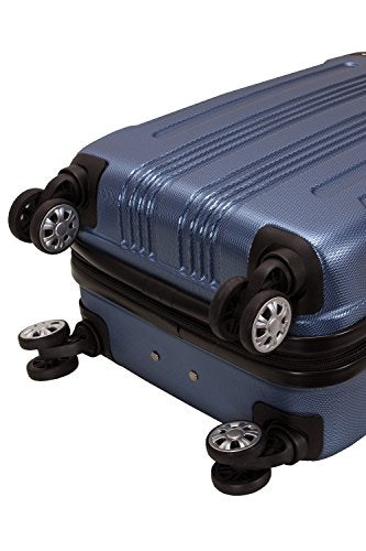 Blue Hardside Expandable Luggage with Spinner Wheels, Carry-On 20-Inch I38414