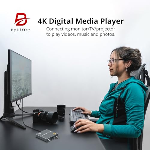 4K Digital Media Player with HDMI and AV Output O44364