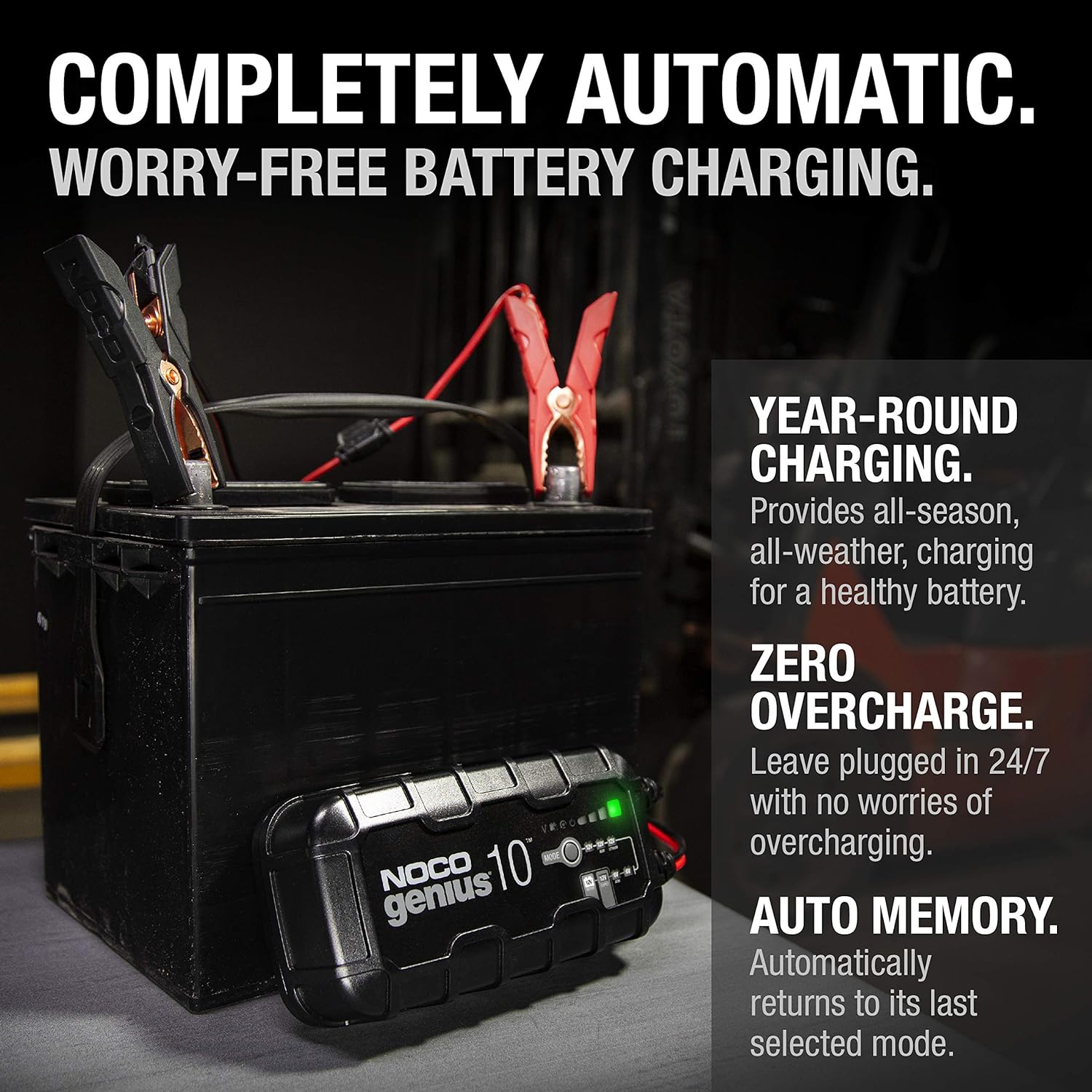 10-Amp Portable Battery Charger D600217