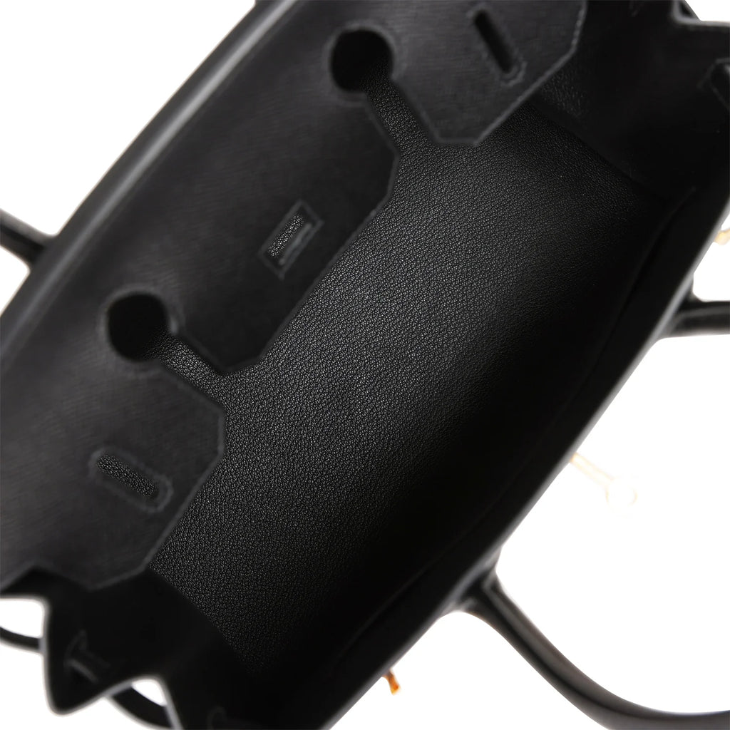 Black Epsom Leather Birkin 30 T46003