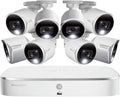 8 Channel 4K Security Camera System with 8 Cameras and 2TB DVR H848
