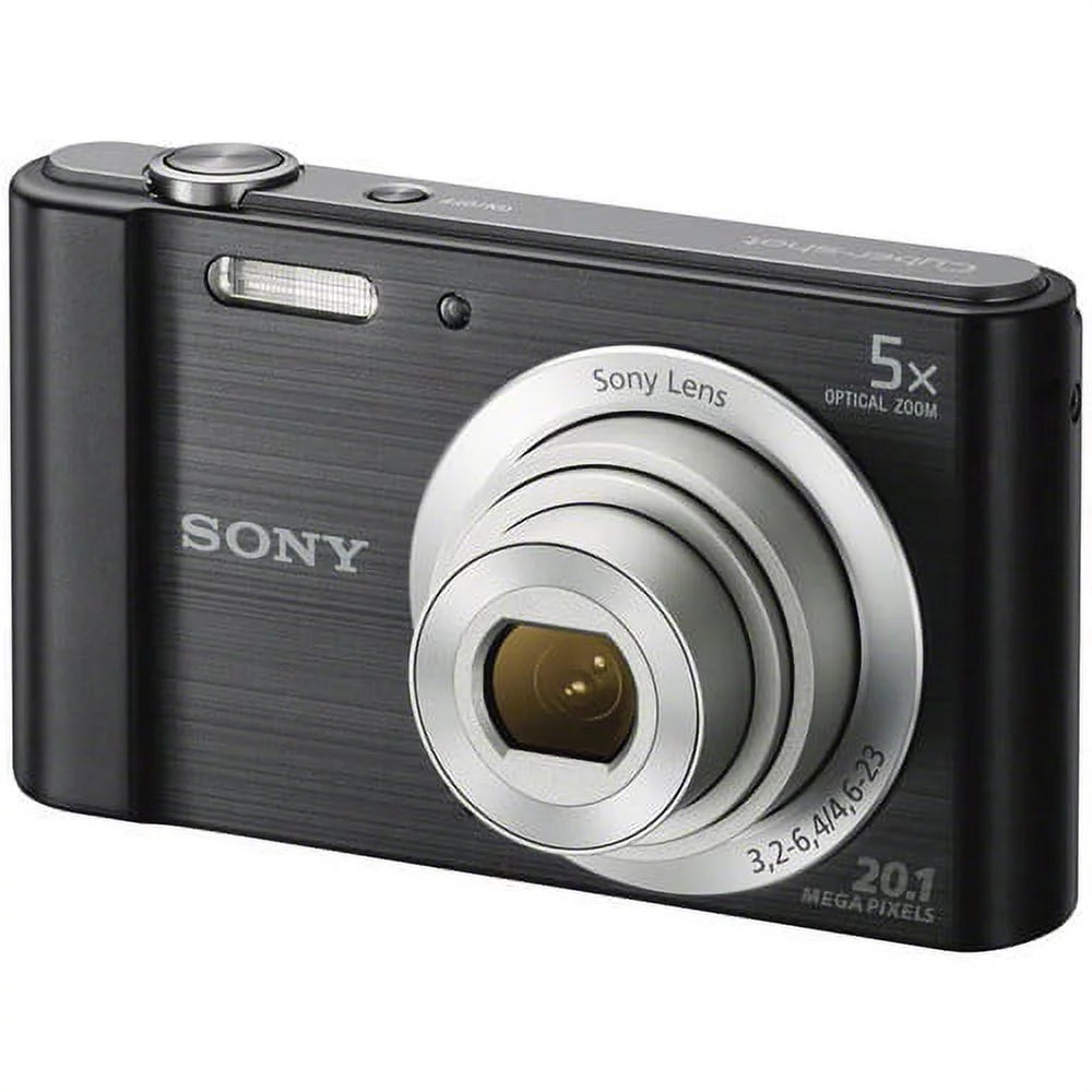 Black Digital Camera with 32GB Memory Card I131