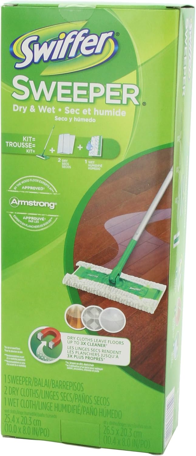 2 In 1 Mop And Broom Floor Cleaner Starter Kit H5092