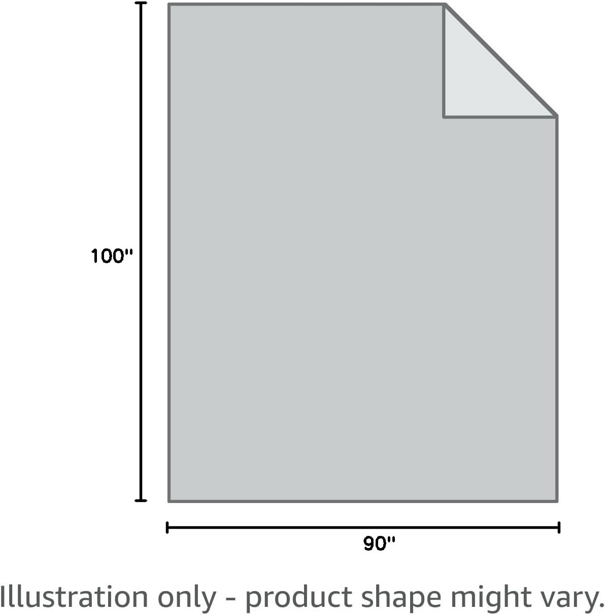 King Grey Micro-Fleece Heated Blanket V5103