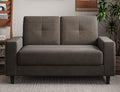 Brown 53" 2 Seater Loveseat Sofa Z822935