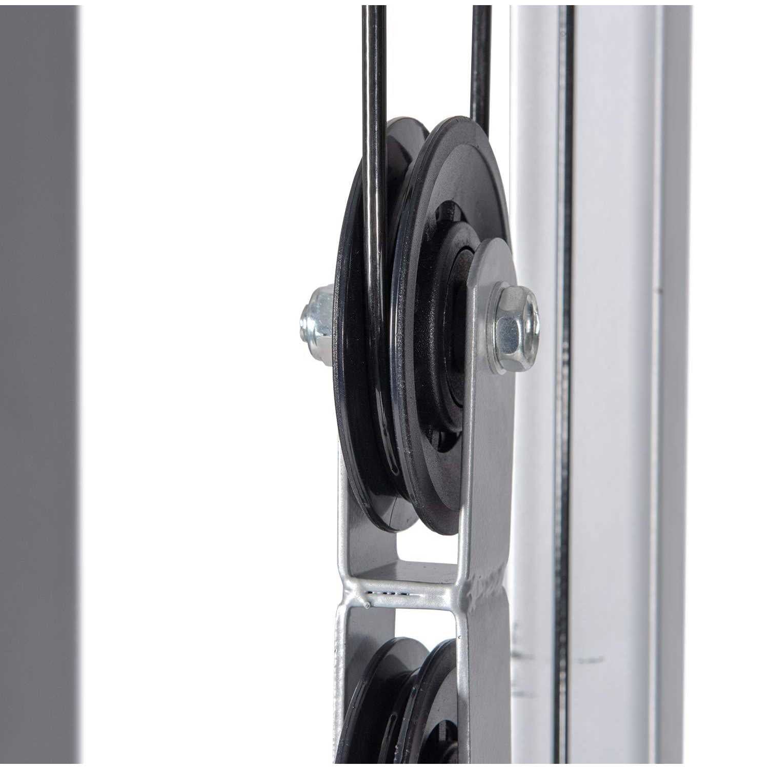 Lat Pull Down Machine Low Row Bar Cable Fitness Gym I9957