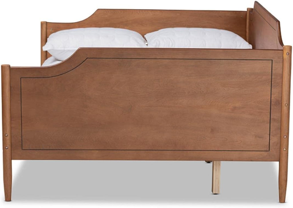 Walnut Brown Finished Wood Full Size Daybed G792613