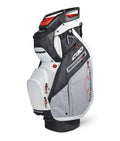 Black Charcoal White Red Cart Bag Z189
