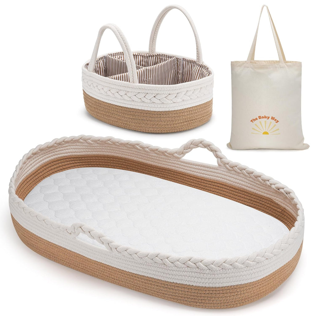 Foam Basket Pad with Washable Waterproof Pad Covers S79652