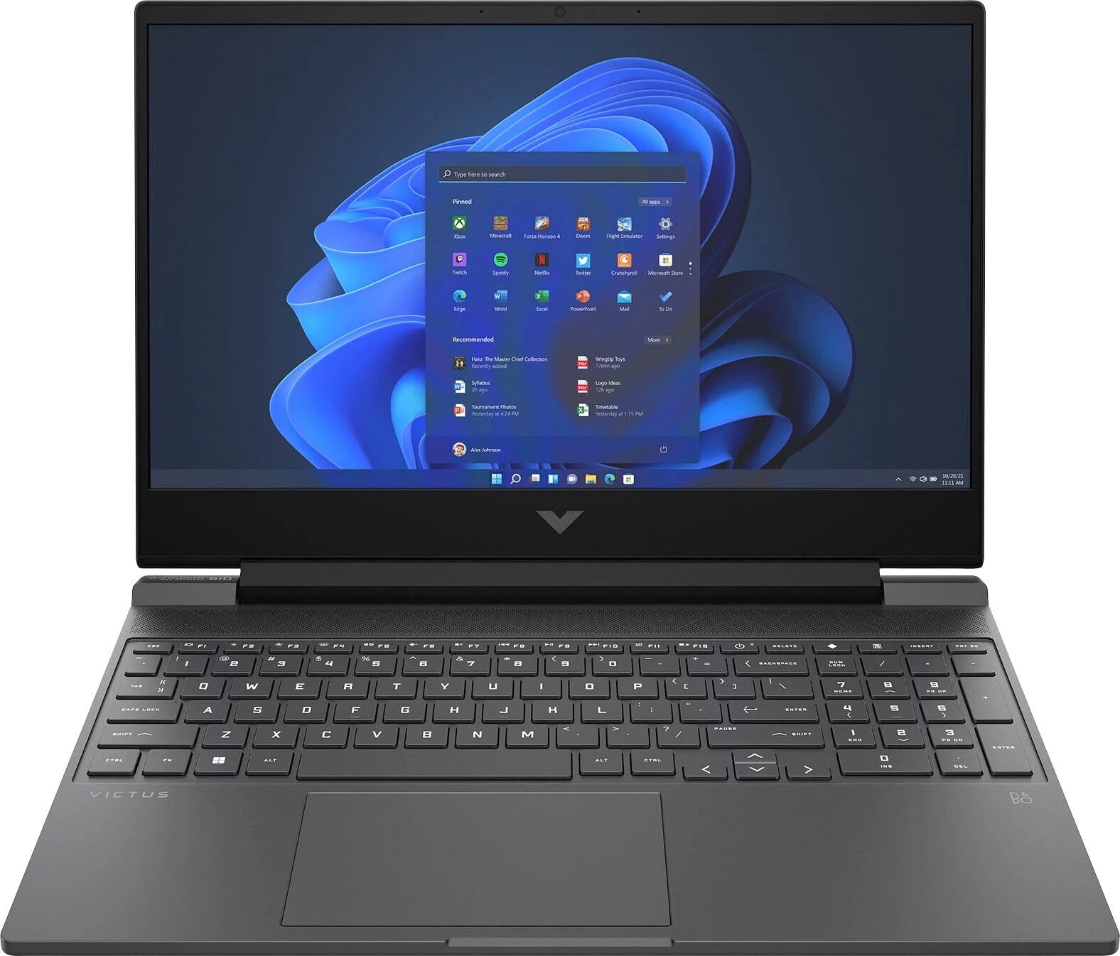15.6" FHD 144Hz Gaming Laptop AMD Ryzen 5 8GB DDR5 NVIDIA GeForce RTX 2050 512GB SSD Mica Silver J653691