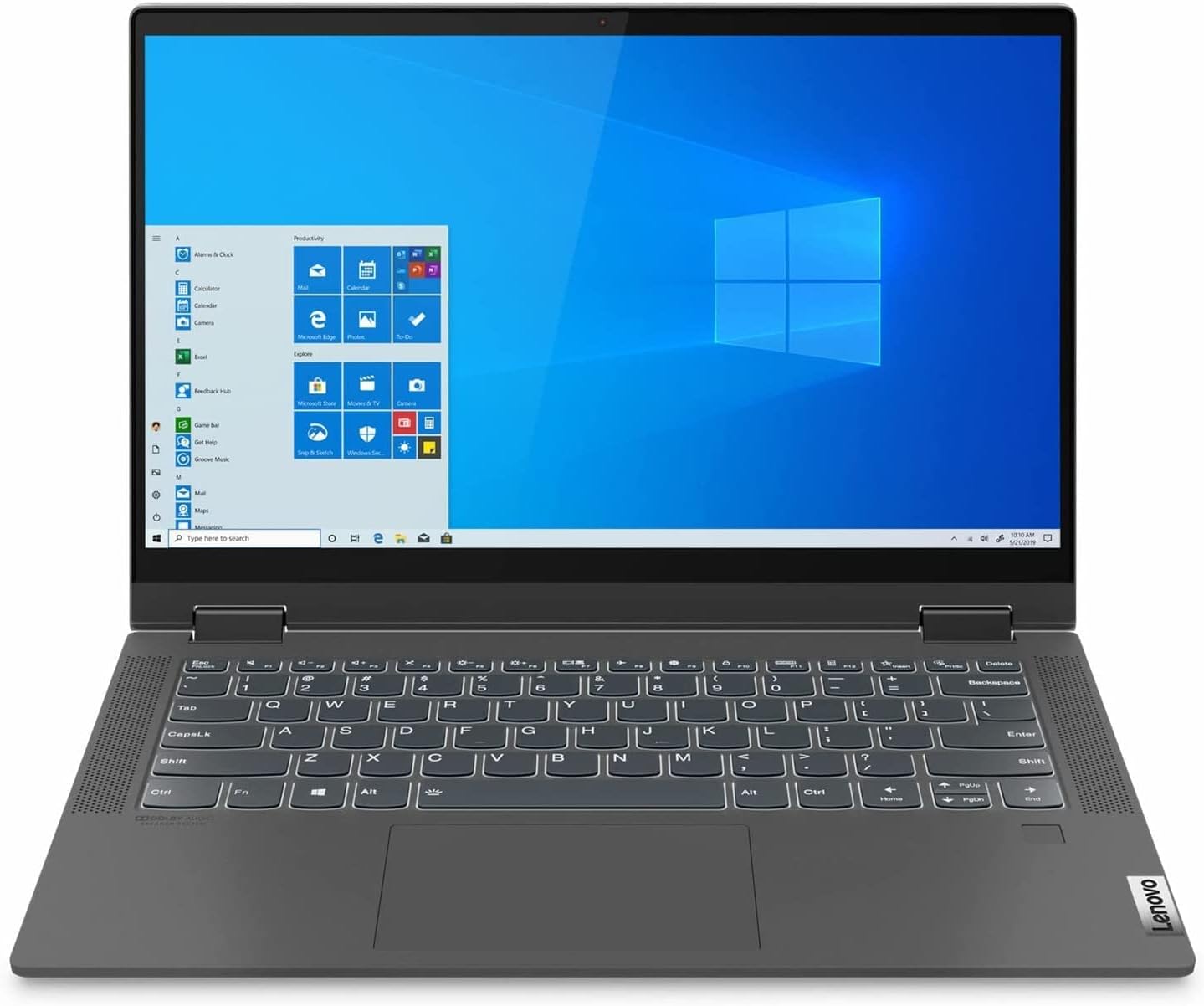 14" FHD IPS Touchscreen Laptop, AMD Ryzen 7 5700U, 8GB RAM, 1024GB SSD, Backlit, Fingerprint, Windows 11 Home, Grey W192