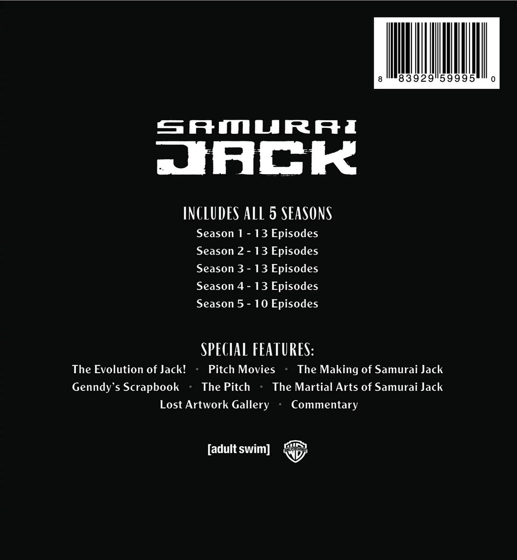 Samurai Jack: The Complete Series Box Set (Blu-ray) S325849