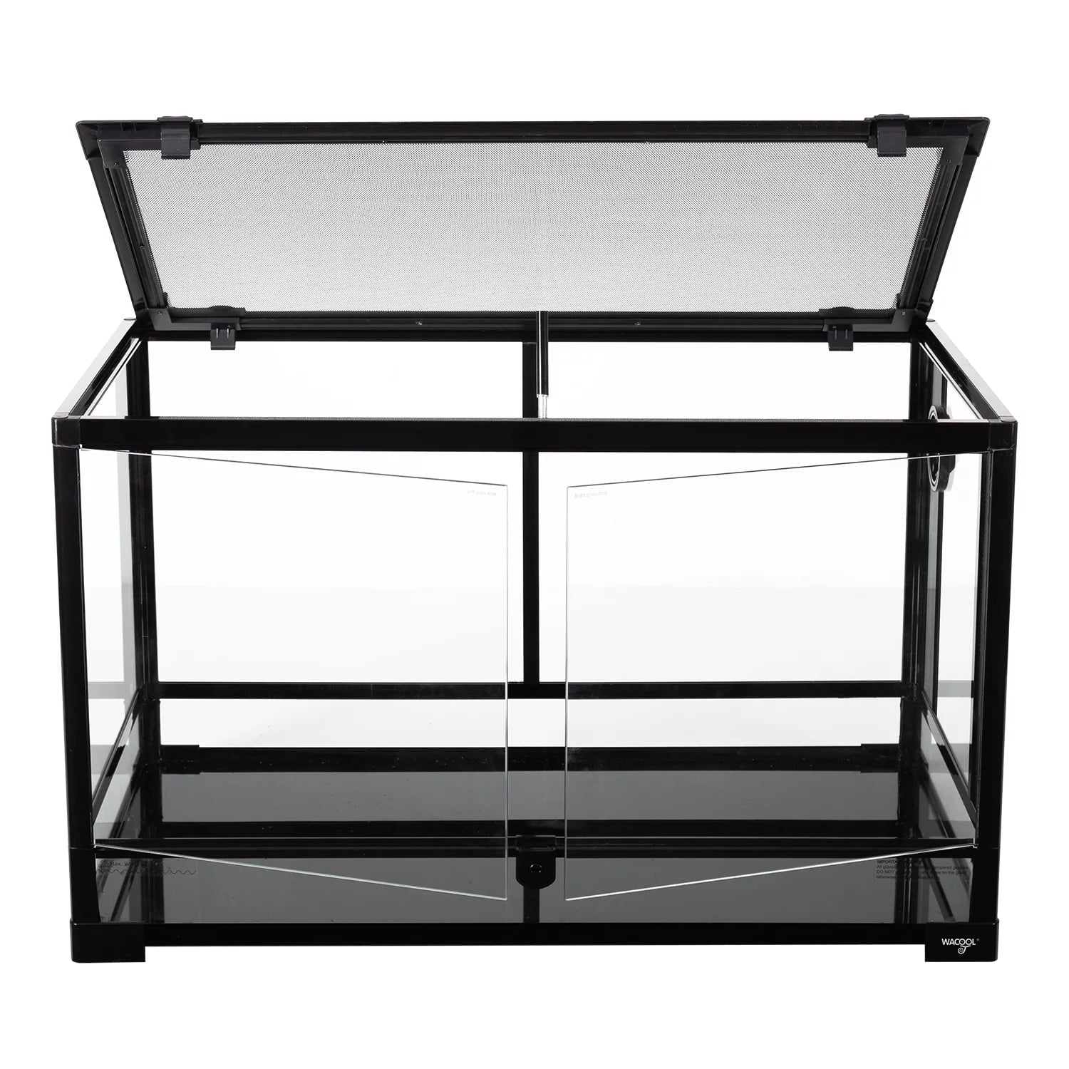 Tempered Glass 40 Gallon Front Opening Reptile Terrarium 30" x 18" x 18" K2864