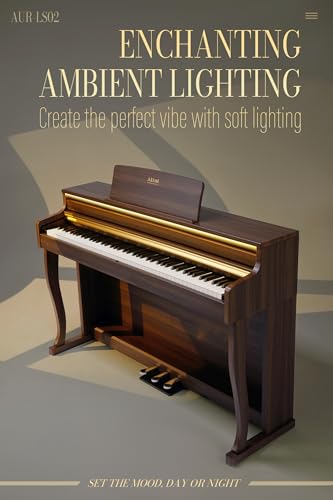 88-Key Weighted Digital Piano Keyboard with Triple Pedal A788696