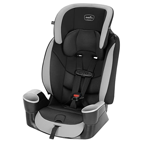 Harness Highback Booster Car Seat, Granite Gray, Polyester N3257