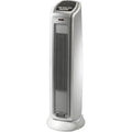Electric 1500W Ceramic Tower Heater with Thermostat and Auto-Off Timer D6504