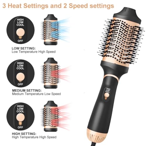 Golden Hot Air Brush Hair Styler T22963