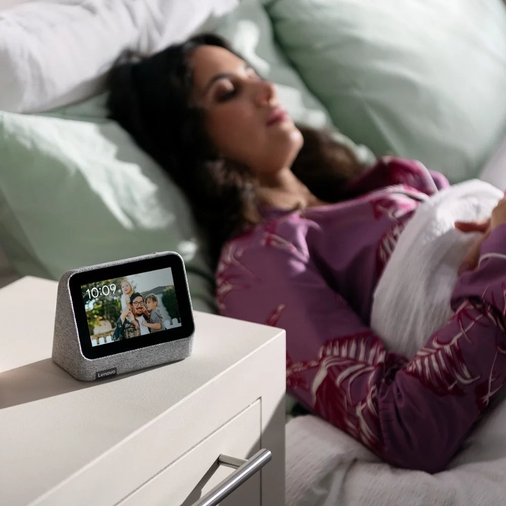 Smart Clock 2 with Wireless Charging Dock - Heather Grey W228405