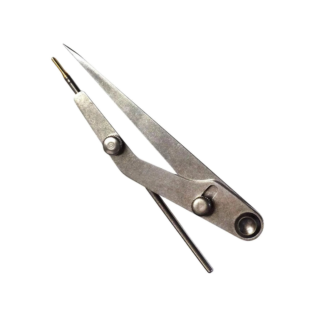 Leather Wing Divider Adjustable Compass for Woodworking Marking O796