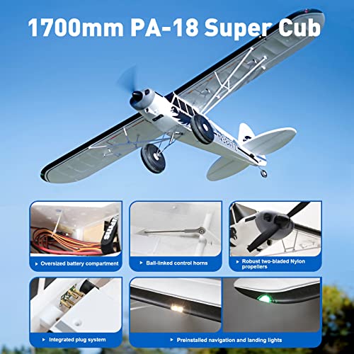 1700MM Piper PA-18 Super CUB Remote Control Airplane PNP Y962