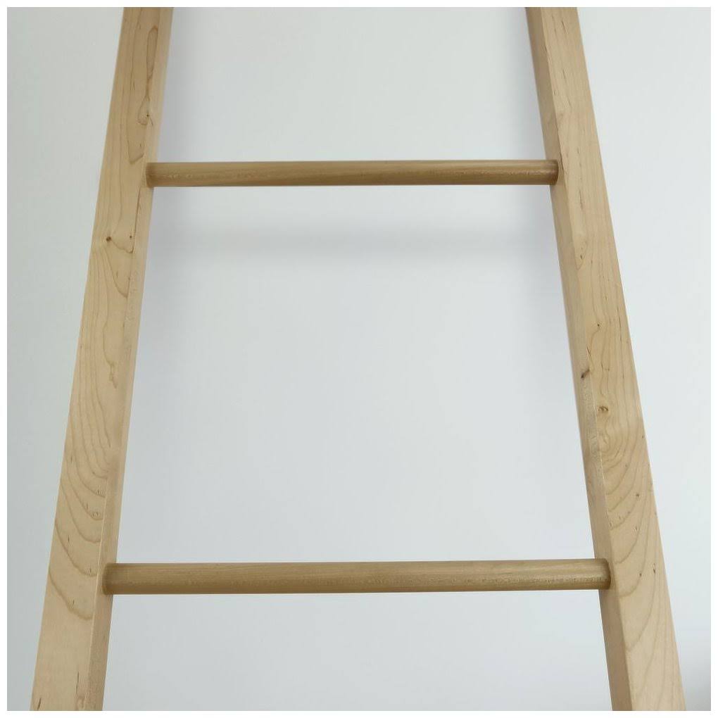 Solid American Maple Decorative Ladder G2972