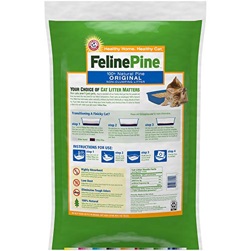 100% Natural Cat Litter, 20Lb Z924788