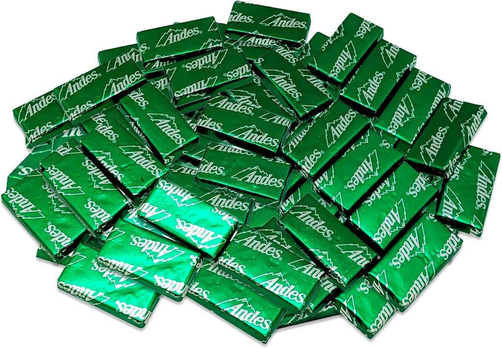 Individually Wrapped Creme De Menthe Thins 2LB Bag Chocolate Mint Candy U35710