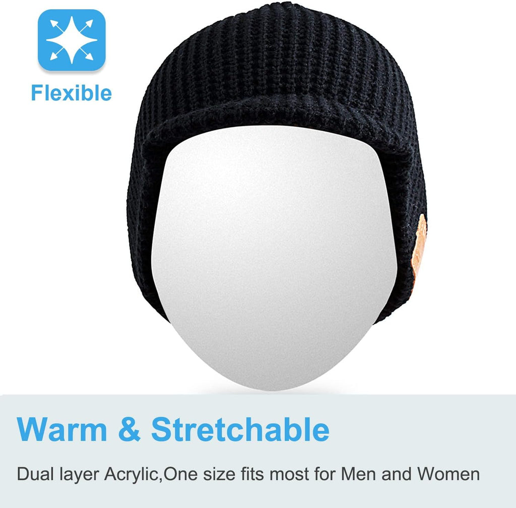 Black Bluetooth Beanie Hat X6173