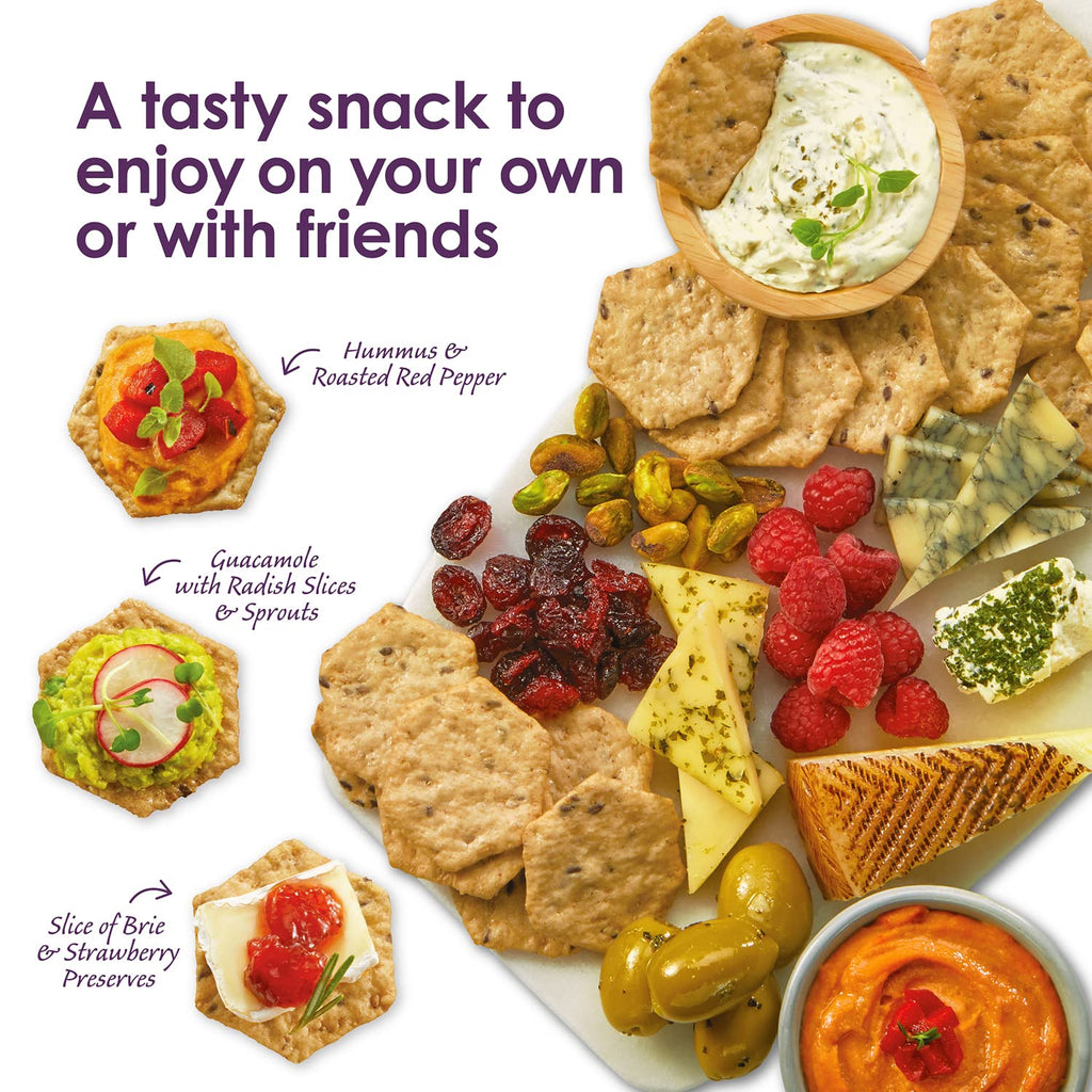 Multi-Seed Gluten-Free Original Crackers, 4 Ounce (Pack of 12) N708