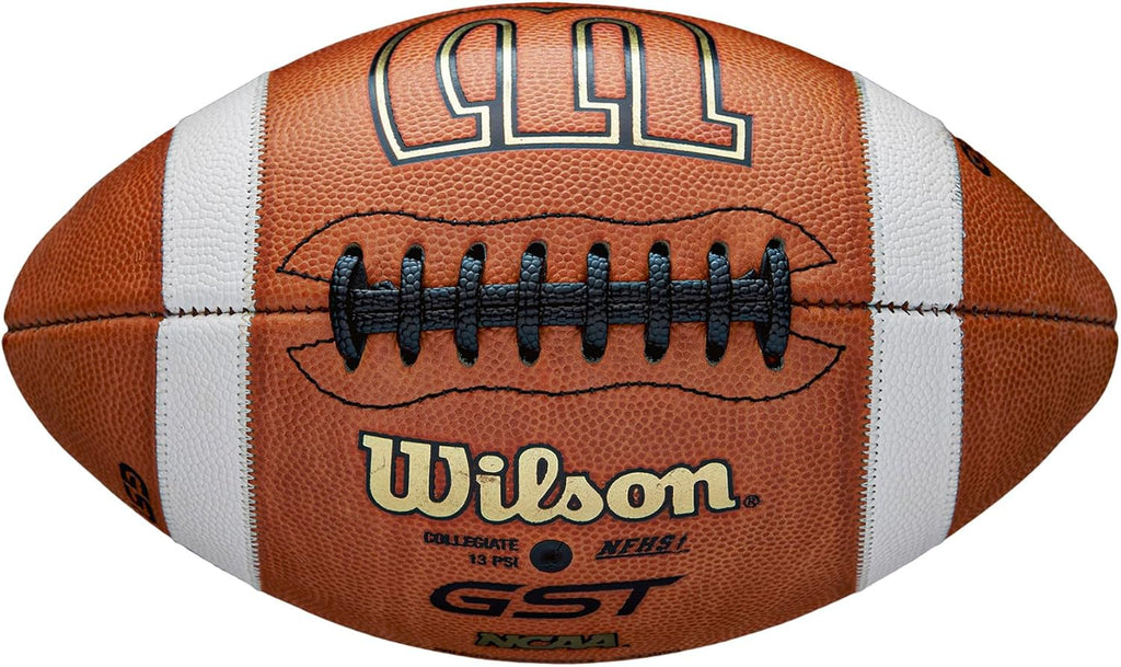 Leather Game Football Official Size Tan M266