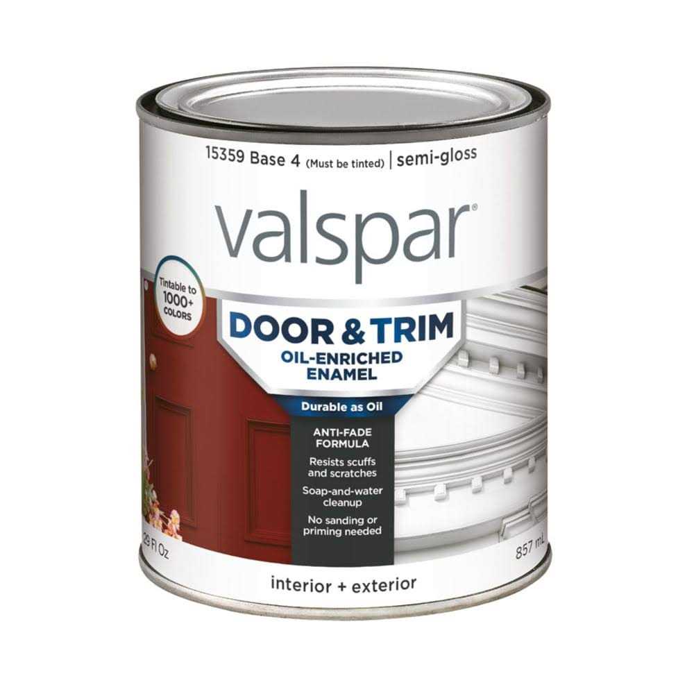 Semi-gloss Oil-based Interior/Exterior Door and Trim Paint O983649